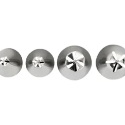 WILTON Kit 4 Douilles Pâtissières Inox Fleurs* Douilles Pâtisserie