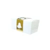 PATISDECOR Kit Ballotin Blanc et Or Patisdécor (x2)* Emballage Alimentaire