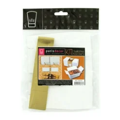 PATISDECOR Kit Ballotin Blanc et Or Patisdécor (x2)* Emballage Alimentaire