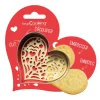 SCRAPCOOKING Kit Biscuit Cœur 7,6 cm* Emporte Pièce - Découpoir Pâtisserie