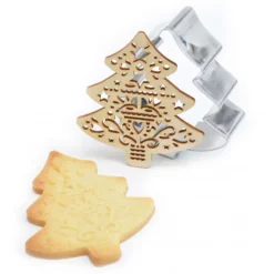SCRAPCOOKING Kit Biscuit de Noël Sapin 8,2 cm* Emporte Pièce - Découpoir Pâtisserie