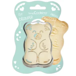 SCRAPCOOKING Kit Biscuit Oursons 9 cm* Emporte Pièce - Découpoir Pâtisserie