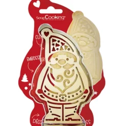 SCRAPCOOKING Kit Biscuit Père Noël 12,6 cm* Emporte Pièce - Découpoir Pâtisserie