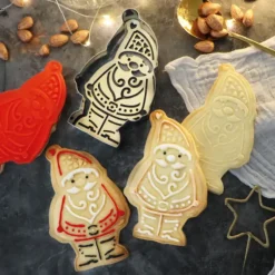 SCRAPCOOKING Kit Biscuit Père Noël 12,6 cm* Emporte Pièce - Découpoir Pâtisserie