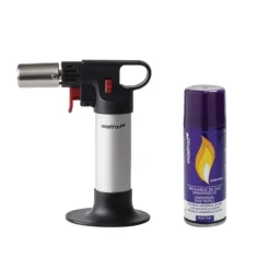 MASTRAD Kit Chalumeau de Cuisine Expert et Recharge 90 ml* Chalumeau De Cuisine