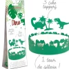 SCRAPCOOKING Kit Décor Gâteau Dinosaure (4 pièces)* Décoration Gâteau