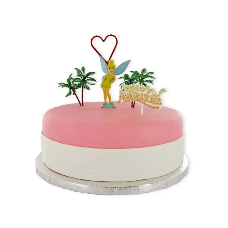 GATODECO Kit Décor Gâteau Fée Clochette (5 pièces)* Décoration Gâteau