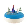 GATODECO Kit Décor Gâteau La Reine des Neiges Anna et Olaf (5 pièces)* Décoration Gâteau