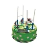 GATODECO Kit Décor Gâteau Rugby (8 pièces)* Décoration Gâteau