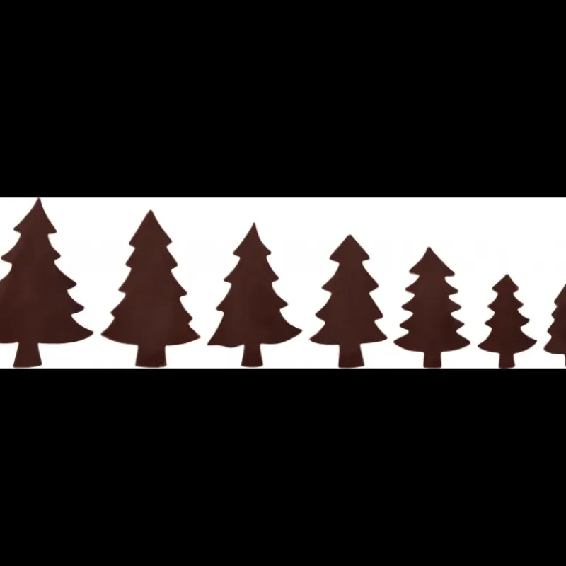 FLORENSUC Kit Décor Sapin en Chocolat Noir 7 tailles* Décoration Comestible