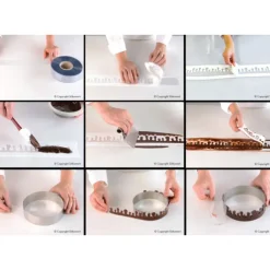 SILIKOMART Kit Décor Silicone Flamme Professionnal* Moule Silicone