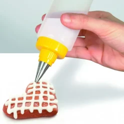 IBILI Kit Décoration Biscuits Inox et Plastique (x4)* Ustensiles Décor Gâteau