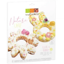 SCRAPCOOKING Kit Flower Cake et Bunny Cake Scpracooking* Ustensiles Décor Gâteau