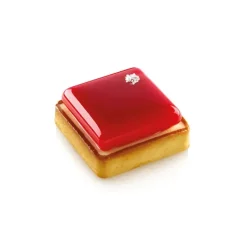 SILIKOMART Kit Moule Silicone 6 Tartelettes Carrées 80mm Professional* Moule Silicone|Moules À Gâteaux