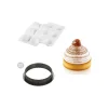 SILIKOMART Kit Moule Silicone 6 Tartelettes Ø 80mm Mont Blanc Professional* Moule Silicone|Moules À Gâteaux