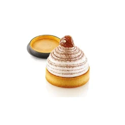 SILIKOMART Kit Moule Silicone 6 Tartelettes Ø 80mm Mont Blanc Professional* Moule Silicone|Moules À Gâteaux