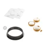 SILIKOMART Kit Moule Silicone 4 Tartelettes Ø 100mm Professional* Moule Silicone|Moules À Gâteaux