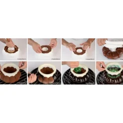 SILIKOMART Kit Moule silicone Magia Del Tempo 1L Ø160mm Professional* Moule Silicone