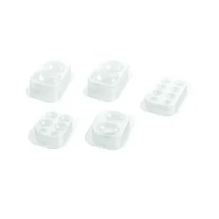 SILIKOMART Kit Moules Chocolat Ours en PVC 14 x 16 x 21 cm (x5)* Moules À Chocolat