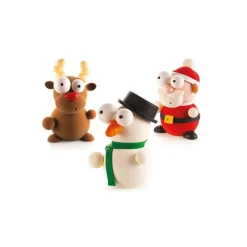 SILIKOMART Kit Moules Chocolat Père Noël en PVC 18,8 cm x H 24,8 cm (x5) Professional* Moules À Chocolat