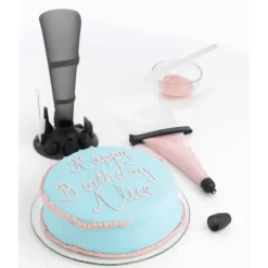 MASTRAD Kit Poches à Douille Silicone + 6 Douilles* Poches À Douille Pâtissières|Douilles Pâtisserie