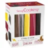 SCRAPCOOKING Kit Pâte à sucre Sorcier 5 x 80 g* Pâte À Sucre