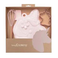 SCRAPCOOKING Kit Pâtisserie Enfants Licorne* Fouets De Cuisine|Spatules