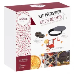 GOBEL Kit Pâtisserie Mille et Une Tartes* Eplucheurs, Dénoyauteur|Moules À Gâteaux