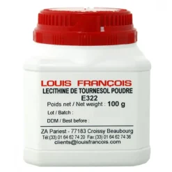 LOUIS FRANCOIS Lécithine de Tournesol E322 en poudre 100 g Louis François* Additifs Alimentaires