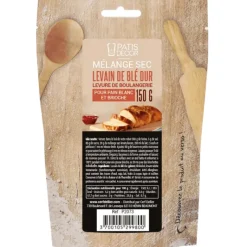 PATISDECOR Levain blé dur pour pain et levure 150 g Patisdécor* Levures