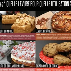 PATISDECOR Levure boulangère sèche 300 g Patisdécor* Levures