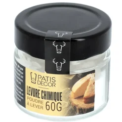 PATISDECOR Levure Chimique 60 g Patisdécor* Levures