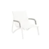 GROSFILLEX Lot 2 Accoudoirs pour Fauteuil Conversationnel Blanc Glacier Sunset* Mobilier Lounge|Mobilier Terrasse Restaurant
