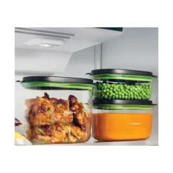 FOODSAVER Lot 3 Boîtes Alimentaires Sous Vide Fraîcheur & Marinade 0.7L + 1.2L + 1.8L* Machine Sous Vide|Conservation