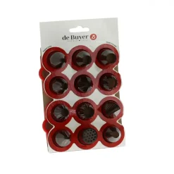 DE BUYER Lot 12 Douilles Tritan* Douilles Pâtisserie