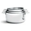 DE BUYER Lot de 3 Casseroles Twisty 16, 18 et 20 cm* Batterie De Cuisine|Casseroles