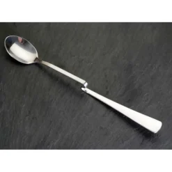 LEBRUN Lot de 6 Cuillères coudées Cocktail Drakkar par* Servir, Présenter