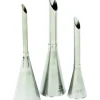 MALLARD FERRIERE Lot de 3 Douilles à Garnir les Choux Inox* Douilles Pâtisserie