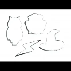 SCRAPCOOKING Lot de 4 Emporte-pièces Inox Sorcier* Emporte Pièce - Découpoir Pâtisserie