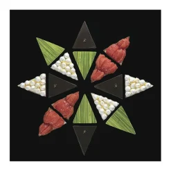 MATFER Lot de 8 Triangles à Part de Tarte individuelle* Cercle À Patisserie