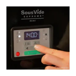 TELLIER Machine pour Cuisson Sous Vide 8.7L Noir Supreme* Machine Sous Vide