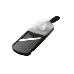 KYOCERA Mandoline Réglable Lame Céramique avec Protège Doigts Noire* Mandoline De Cuisine