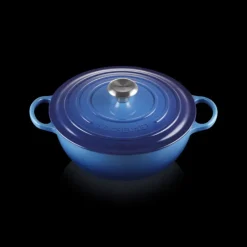 LE CREUSET Marmite en fonte 26 cm Azur Signature* Marmites