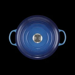 LE CREUSET Marmite en fonte 26 cm Azur Signature* Marmites