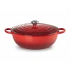 LE CREUSET Marmite en Fonte 32 cm Cerise Signature* Marmites