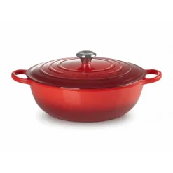 LE CREUSET Marmite en Fonte 32 cm Cerise Signature* Marmites