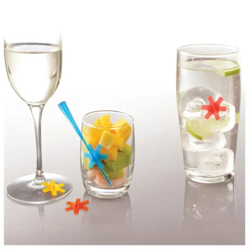 MASTRAD Marque Verre coloris assortis (x12)* Accessoires Bar