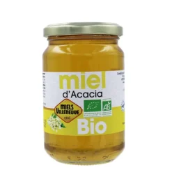 MIELS VILLENEUVE Miel d'Acacia Bio 375 g* Produits Bio