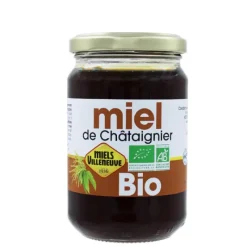 MIELS VILLENEUVE Miel de Châtaignier Bio 375 g* Produits Bio