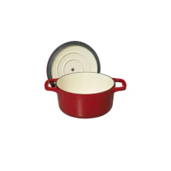 CHASSEUR Mini Cocotte en Fonte Ronde 10 cm Rouge* Cocotte En Fonte